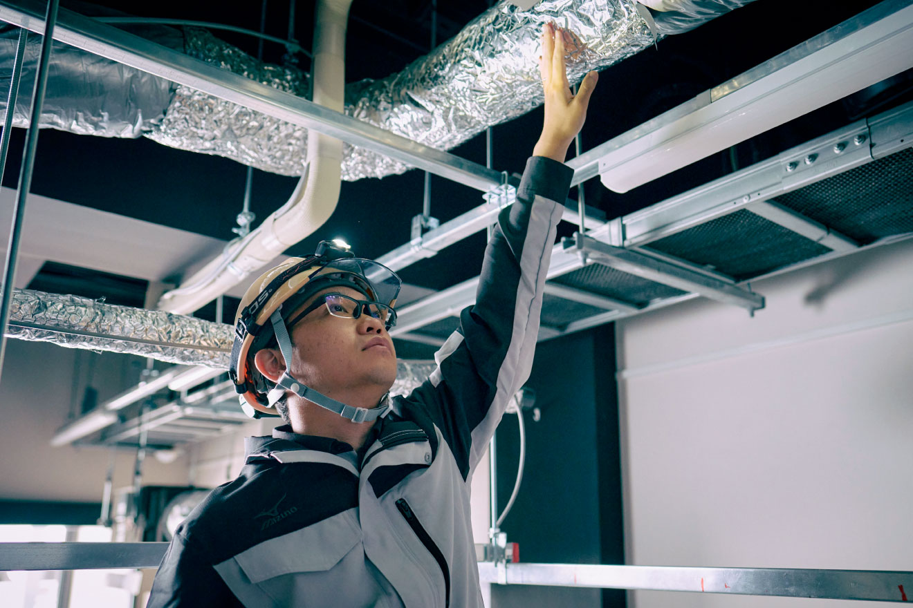 社員インタビュー Y.T.（施工管理 係長）