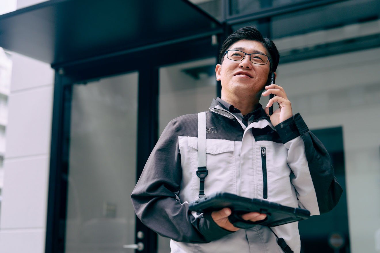 社員インタビュー M.O.(施工管理)