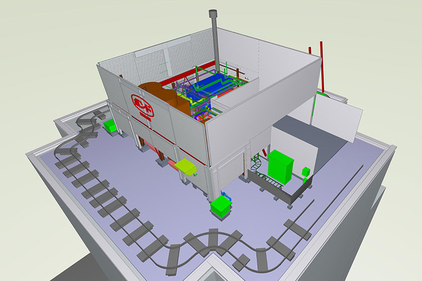 BIMモデル化（トレース後）